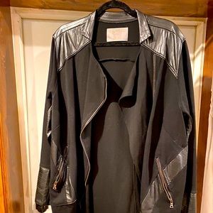 Seven7 by Melissa McCarthy Moto jacket